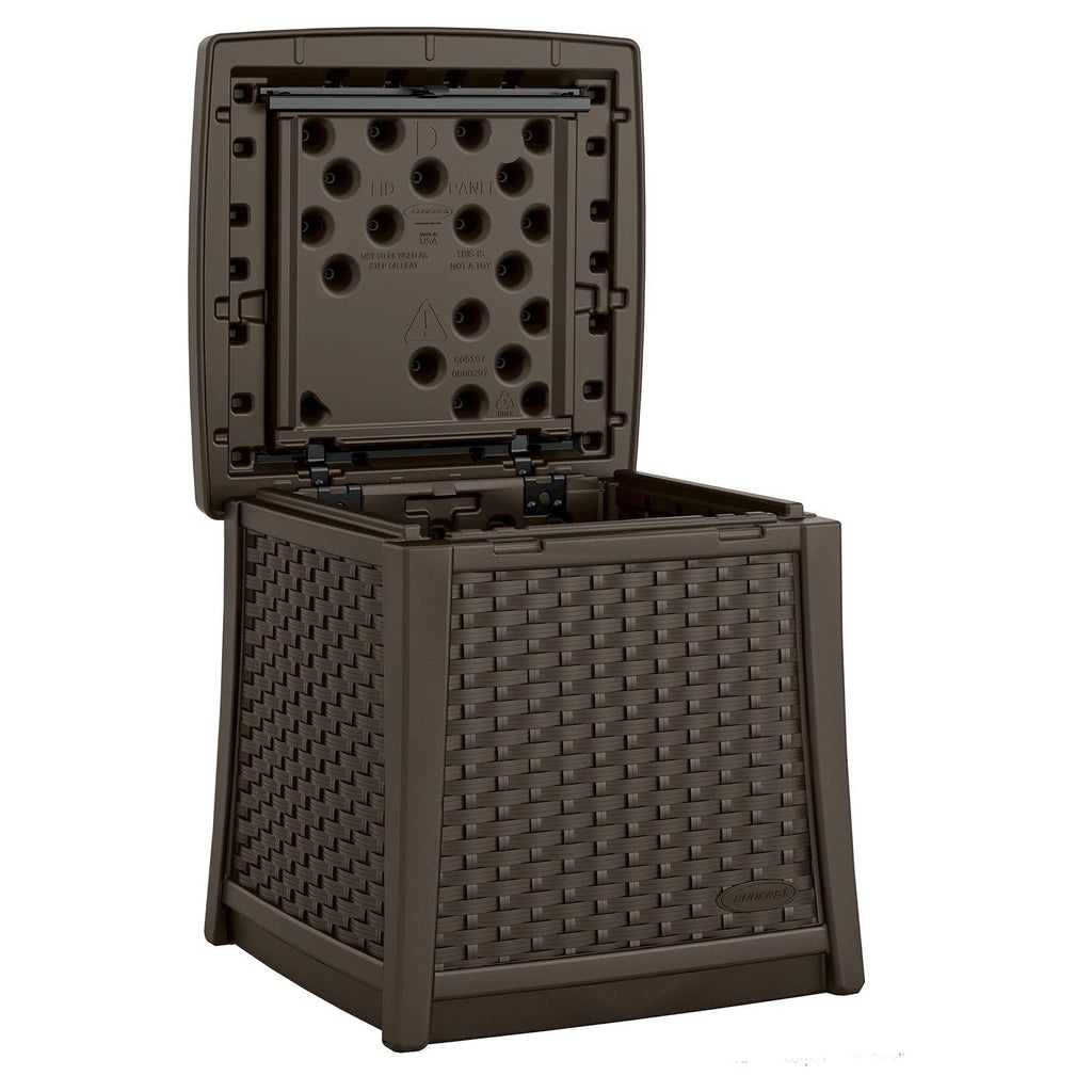 Resin Patio Storage End Table H79984