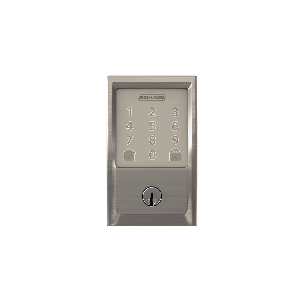 Smart WiFi Deadbolt Satin Nickel P546