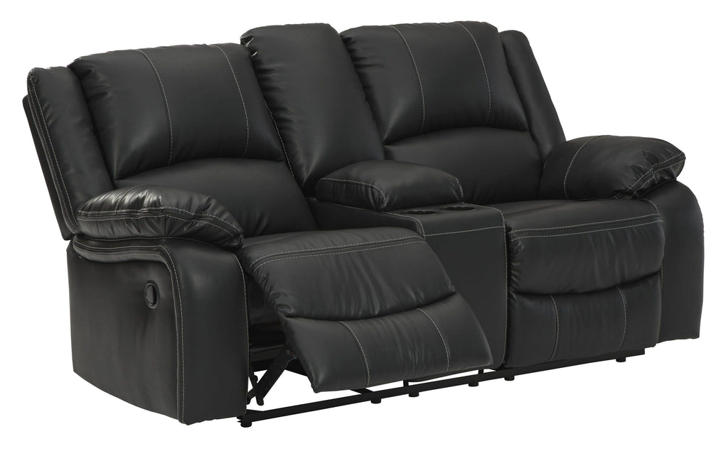 Reclining Loveseat with Console D374450