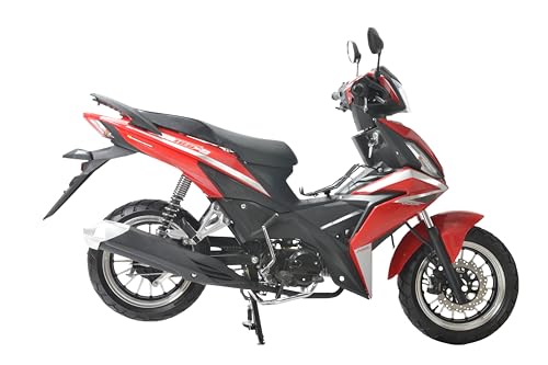 125CC 4 Speed Moped Motorcycle Z4338