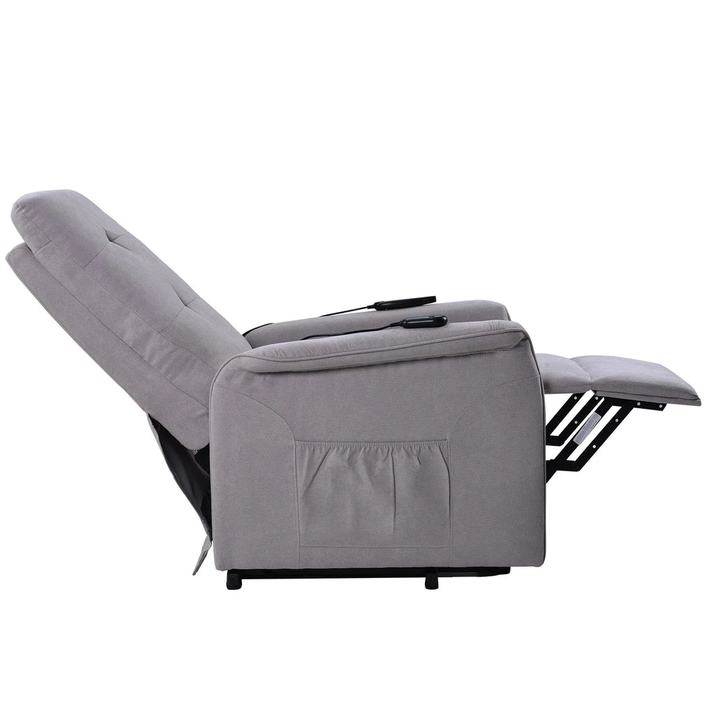 Power Lift Recliner Chair Light Gray I280309