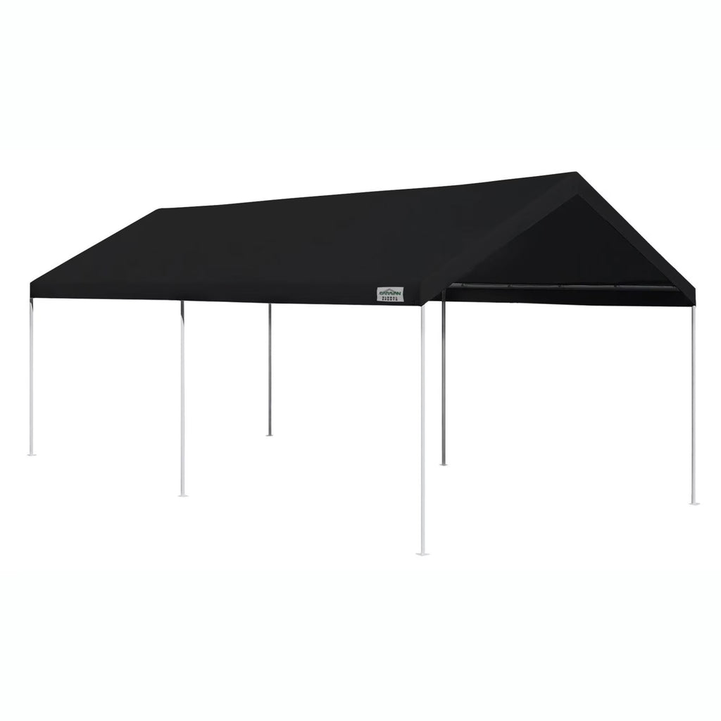 10x20 Straight Leg Instant Canopy Tent Set, Black R232241