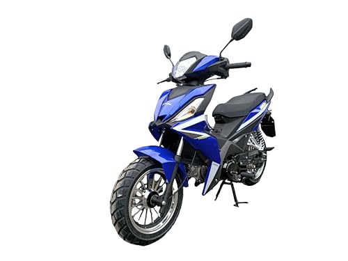125CC 4 Speed Moped Motorcycle Z4338