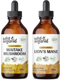 Maitake Mushroom Tincture 4 fl oz & Lion's Mane Tincture 4 fl oz H4924