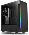 Tempered Glass RGB ATX Mid Tower Case with 120mm Rear Fan R42986