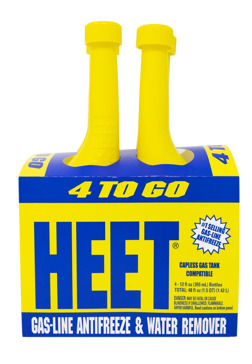 Gas-Line Antifreeze & Water Remover Pack of 4 A349