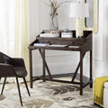 Writing Desk With Pull-Out Table Teak E869726