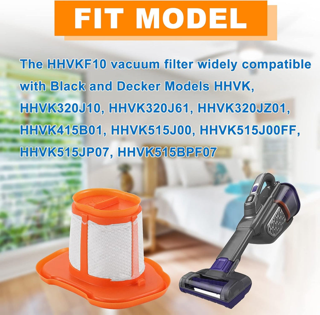 Filter Replacement Compatible with Black and Decker Hand Vacuum, Washable Hand Vacuum Filter (1PACK) T803819