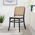 Black Wood Dining Side Chair K342
