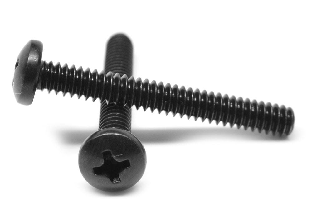 Black Oxide Coarse Thread Machine Screw R356