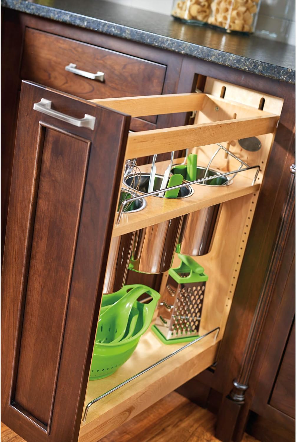 5-Inch Kitchen Utensil Pull Out Cabinet Organizer with Shelves F80253