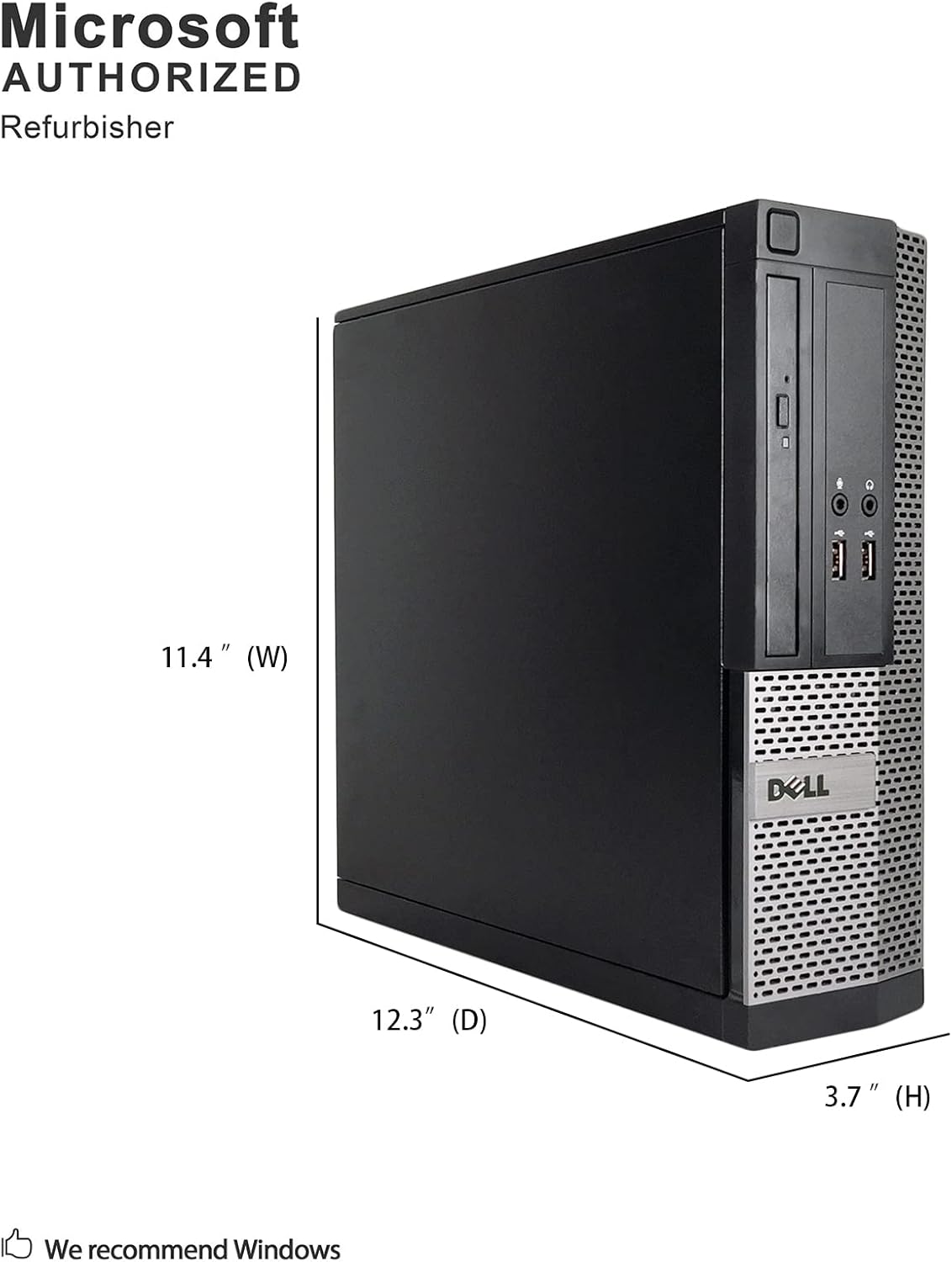 Intel Core i5-4570 3.2GHZ 16GB RAM 512GB SSD Desktop Computer D324