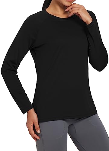 Women's UPF 50+ Sun Shirts Long Sleeve UV Protection Rash Guard Lightweight Quick Dry Hiking Tops F912