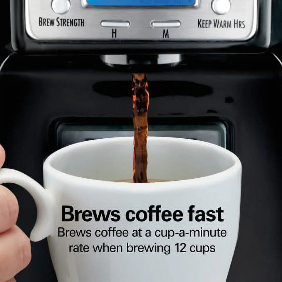 12-Cup Stainless Steel Coffeemaker W896
