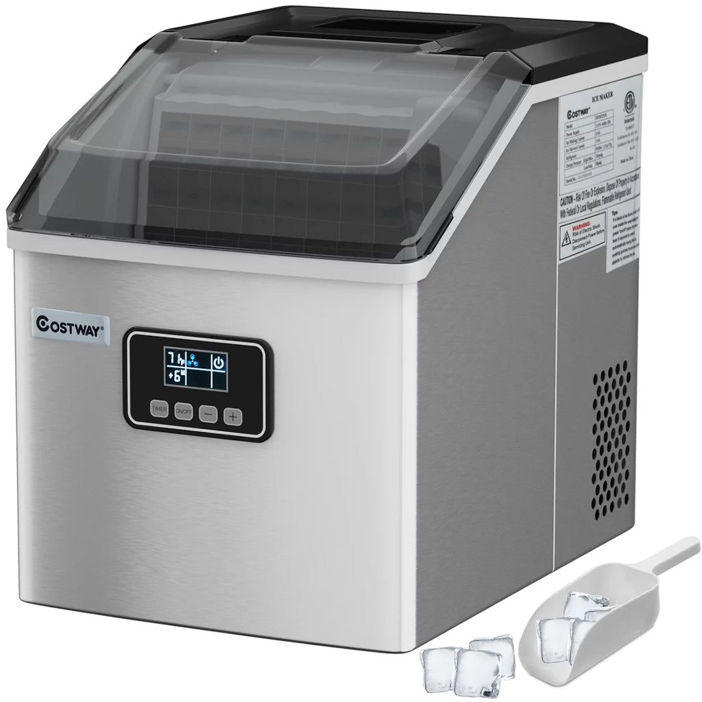 Stainless Steel Countertop Ice Maker Machine T2871