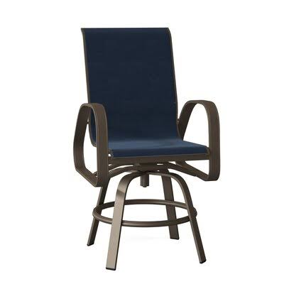 Swivel Patio Dining Armchair W302611