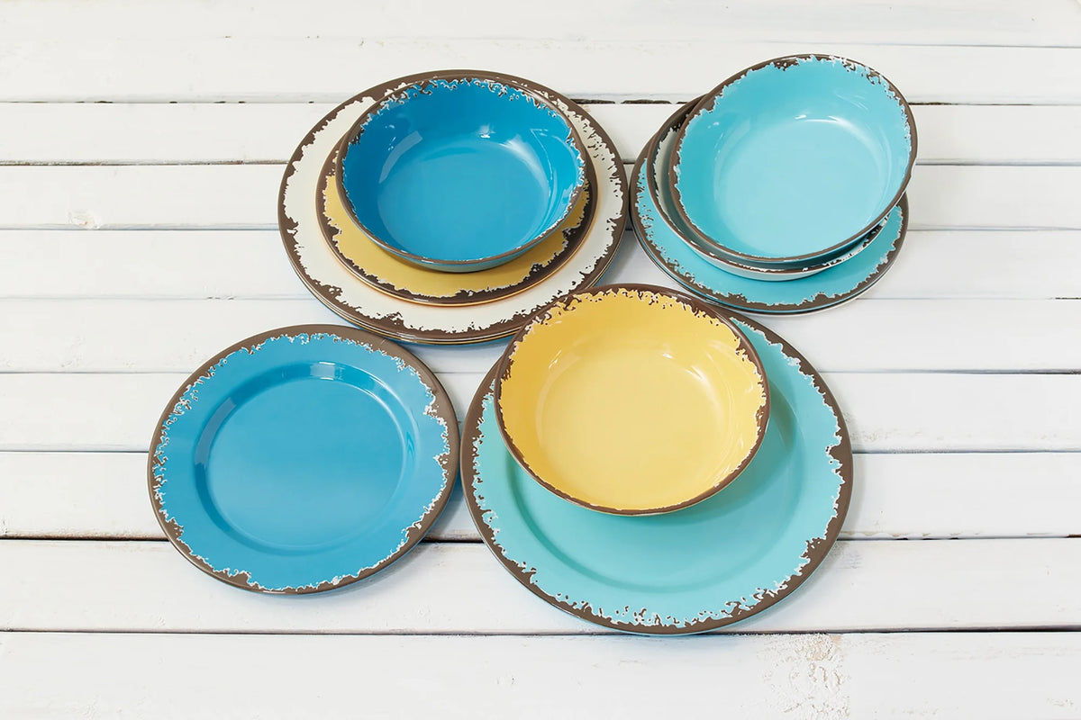 12-Piece Melamine Dinnerware Set U9412
