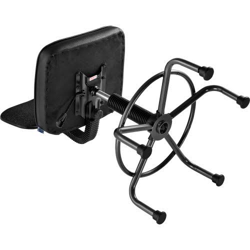 Fabric Desk Stool Black T62815