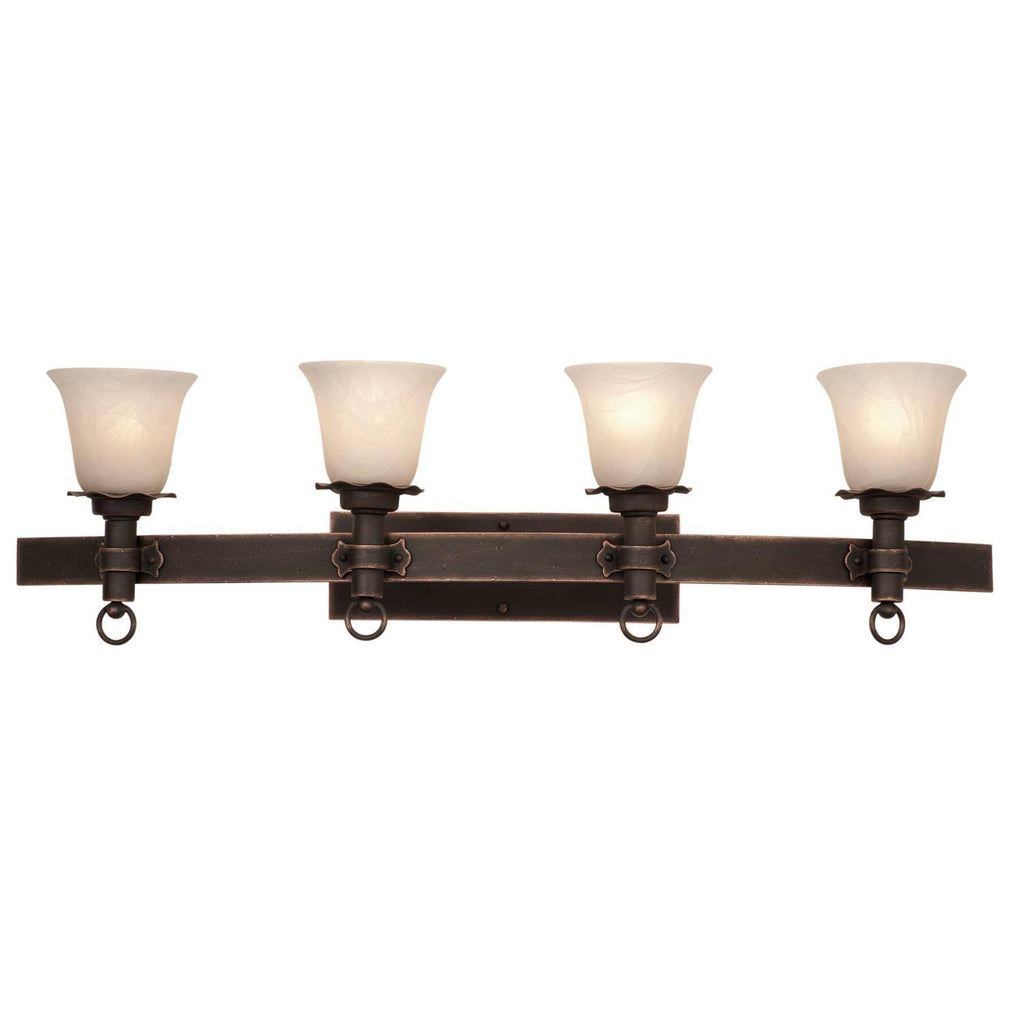 4 Light Bath Antique Copper S22089