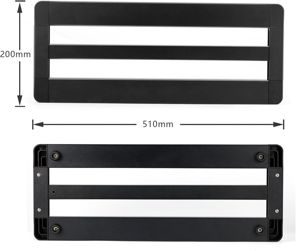 Aluminium Guitar Pedal Board Case with Bag D5867