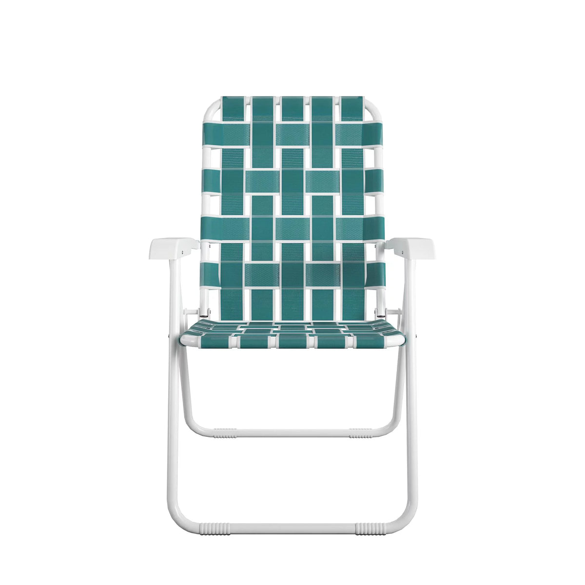 Folding Lawn Chairs 2-Pack Teal E1755