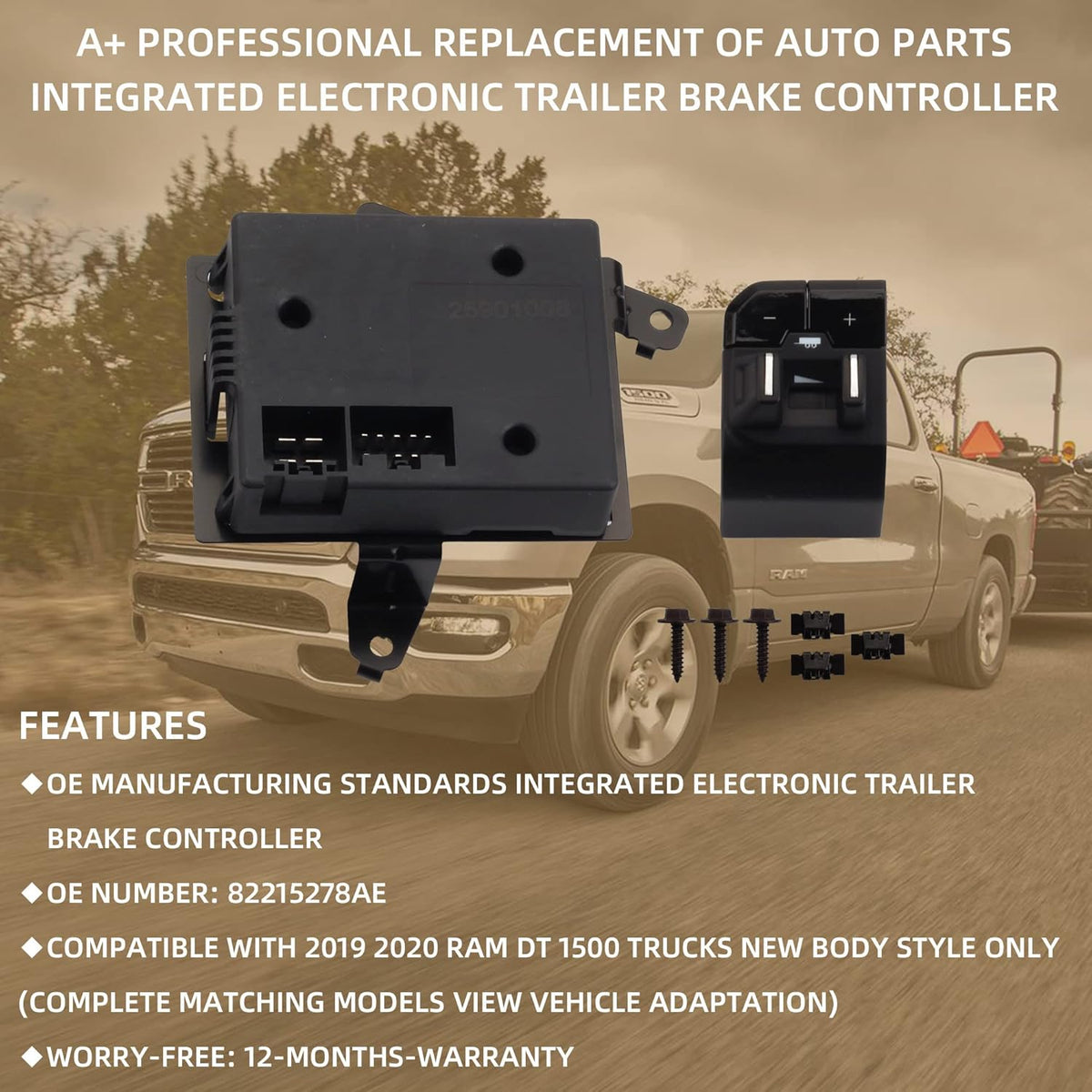 Electronic Trailer Brake Controller D53739