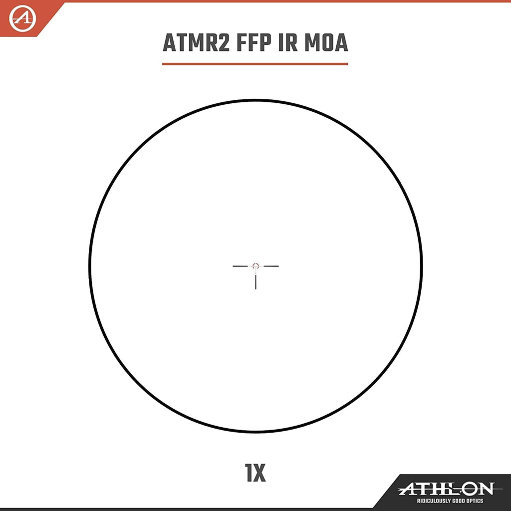 1-10x24 FFP IR MOA Riflescope with Lens Cleaning Pen B407