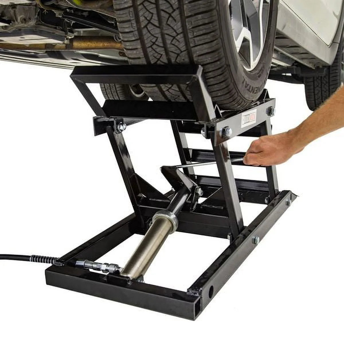3,000 lb. per pair Hydraulic Car Lift with Ramp O99739