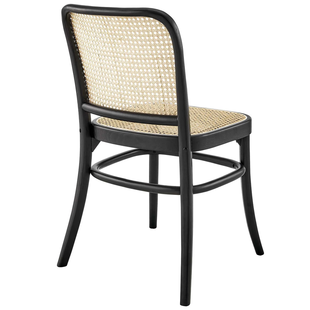 Black Wood Dining Side Chair K342