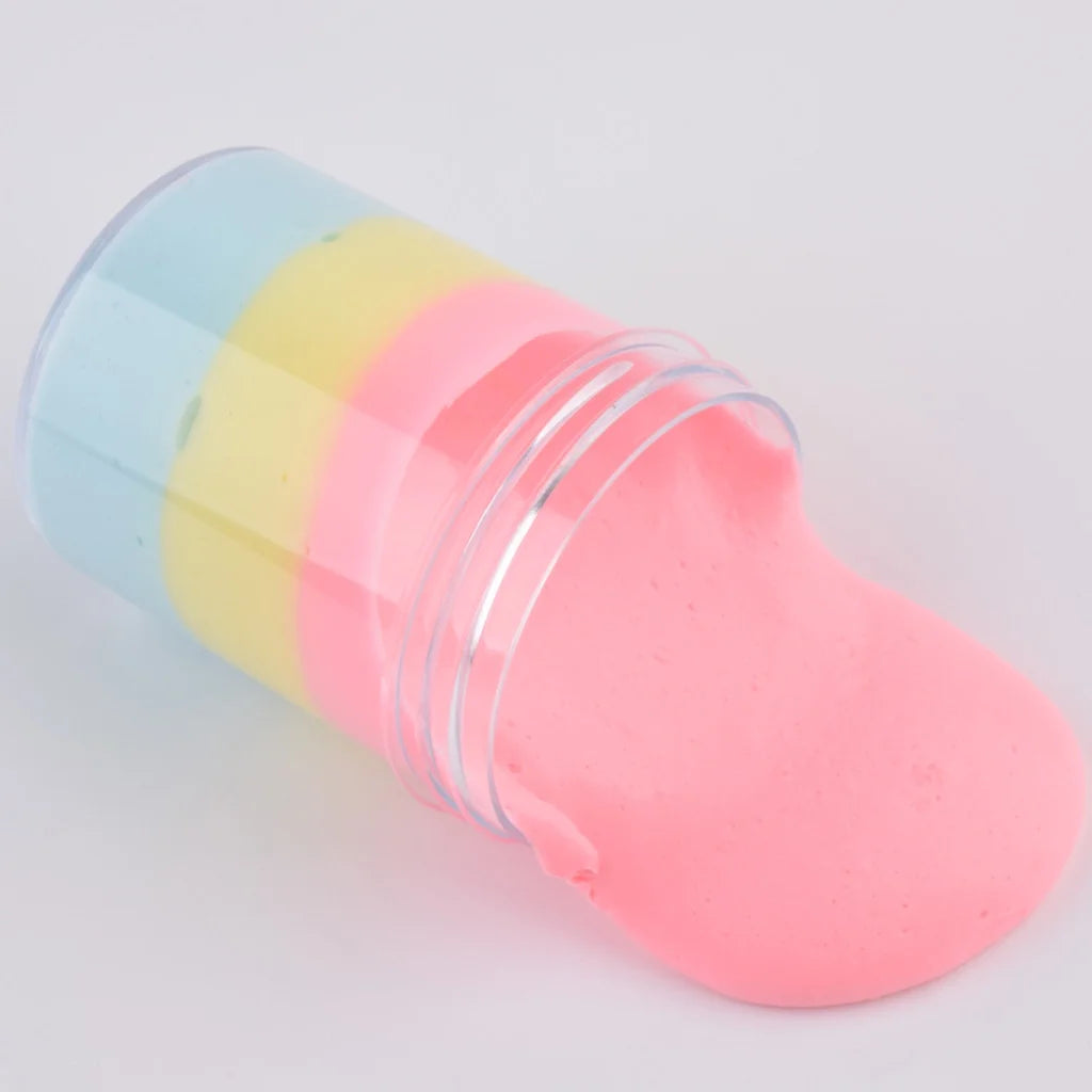 Color Slime Cotton Mud DIY Educational Decompression Toys (A Total of 5 Styles) C4658