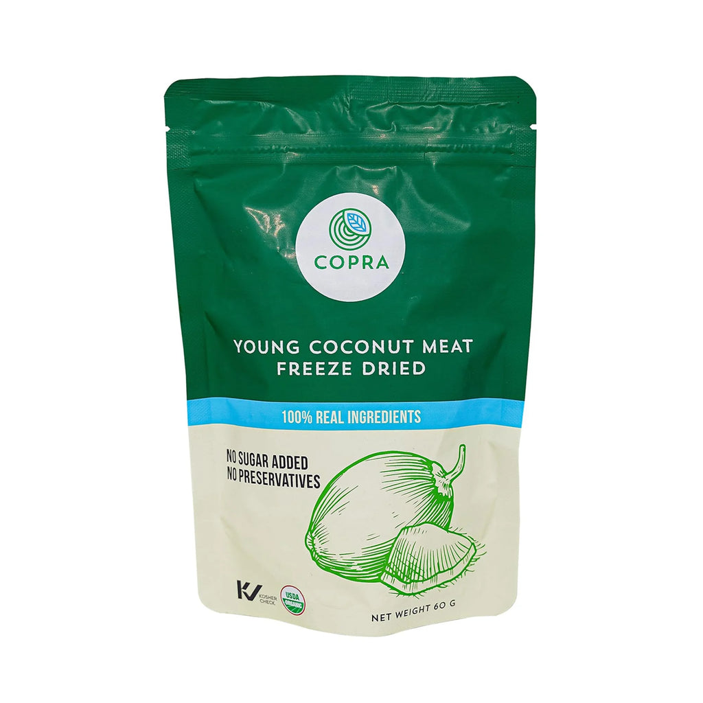Young Thai Coconut Freeze-Dried Meat, Case of 10 Q1173