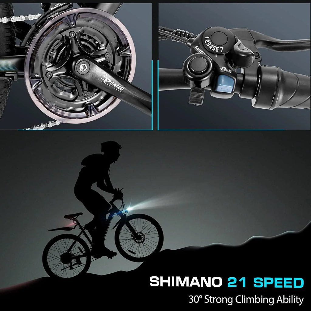 Electric Mountain Bike 500W 21 Speed R170897