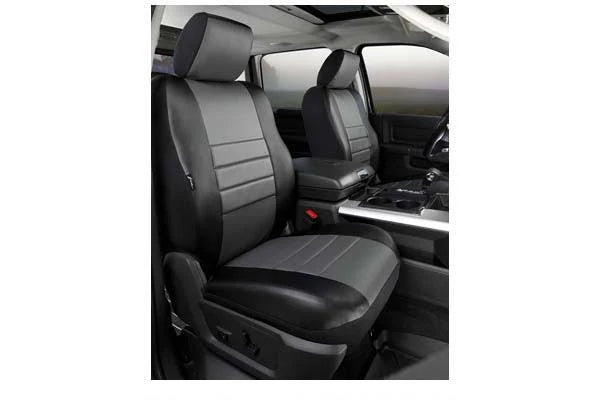Gray LeatherLite Custom Seat Cover E4899