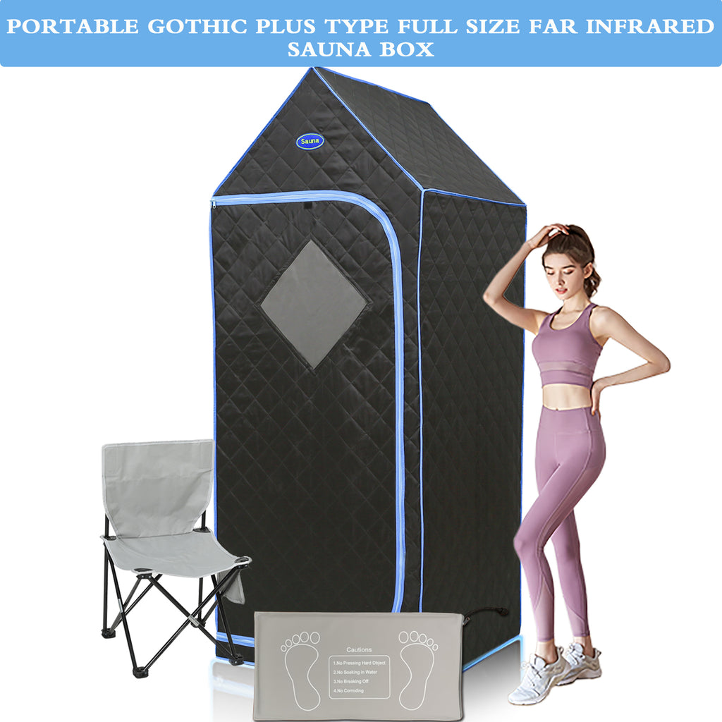 Black Far Infrared Full Body Sauna Tent B73151