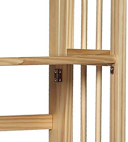 3 Shelf Folding Bookcase, 27.5" Wide, Espresso L80961