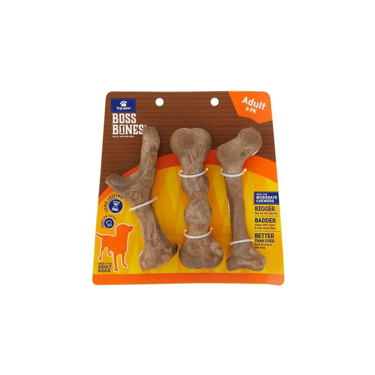 Boss Bones Dog Chew Toys X451072