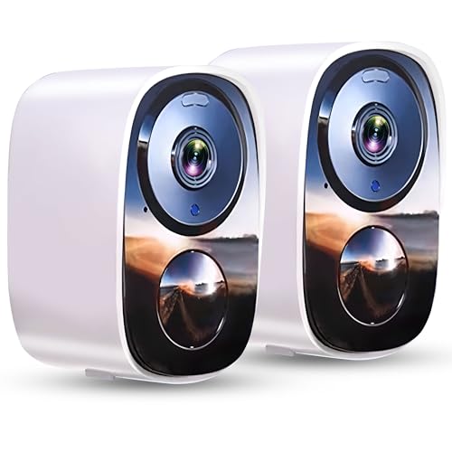 2K Wireless Outdoor Security Camera with Spotlight Siren Alarm A935030