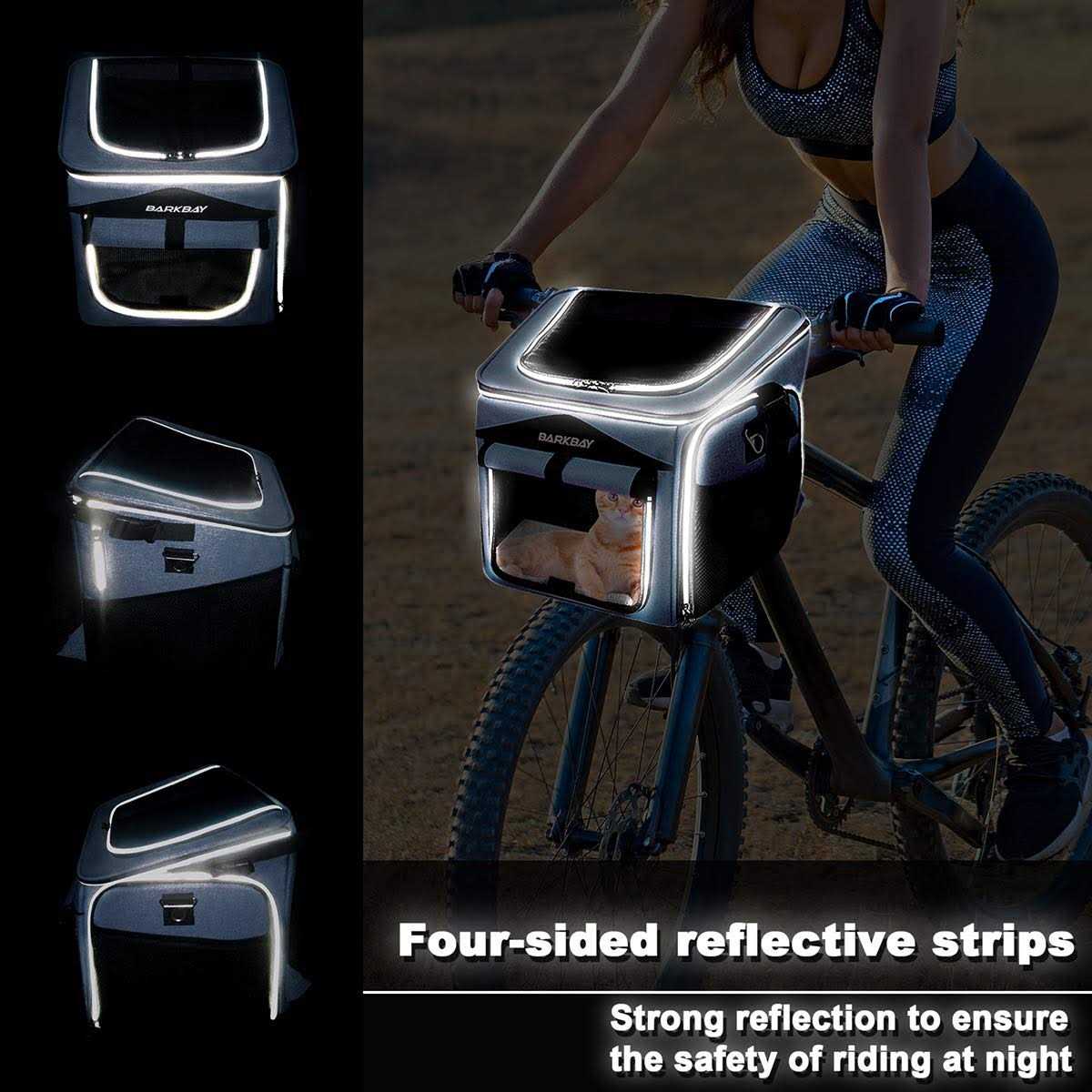 Dog Bike Basket Carrier D101936