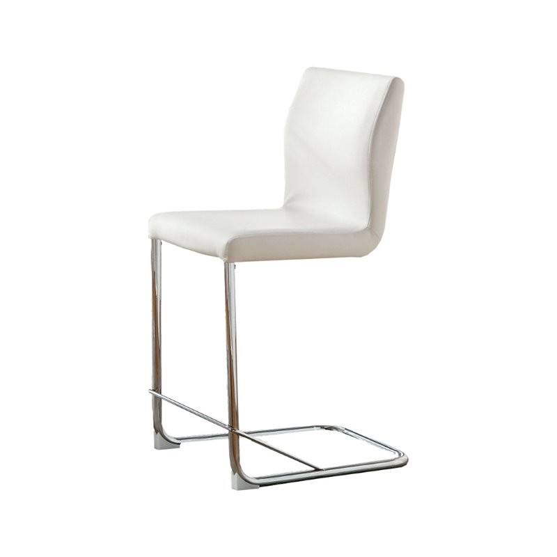 White Counter Stool (Set of 2) D78044