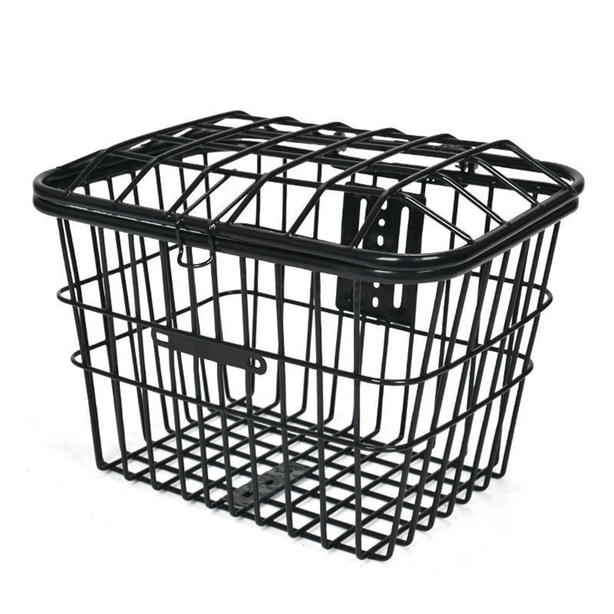 Metal Wire Storage Basket with Cover L6722