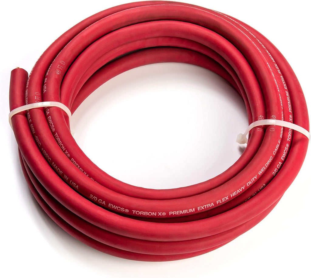 50 Feet Red 100% Copper Welding Cable 600 Volt M17218