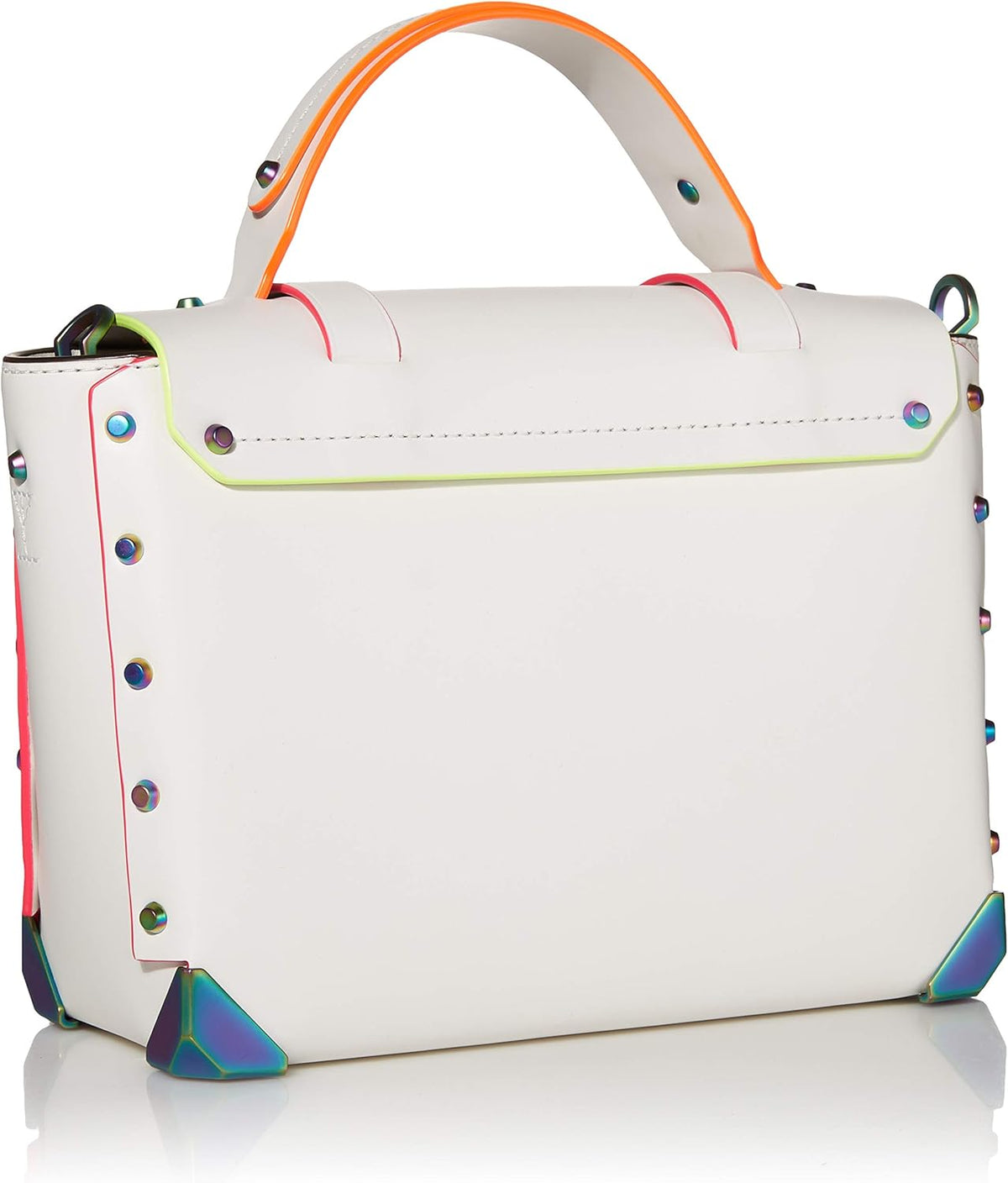Optic White Medium Top-Handle Satchel G575100