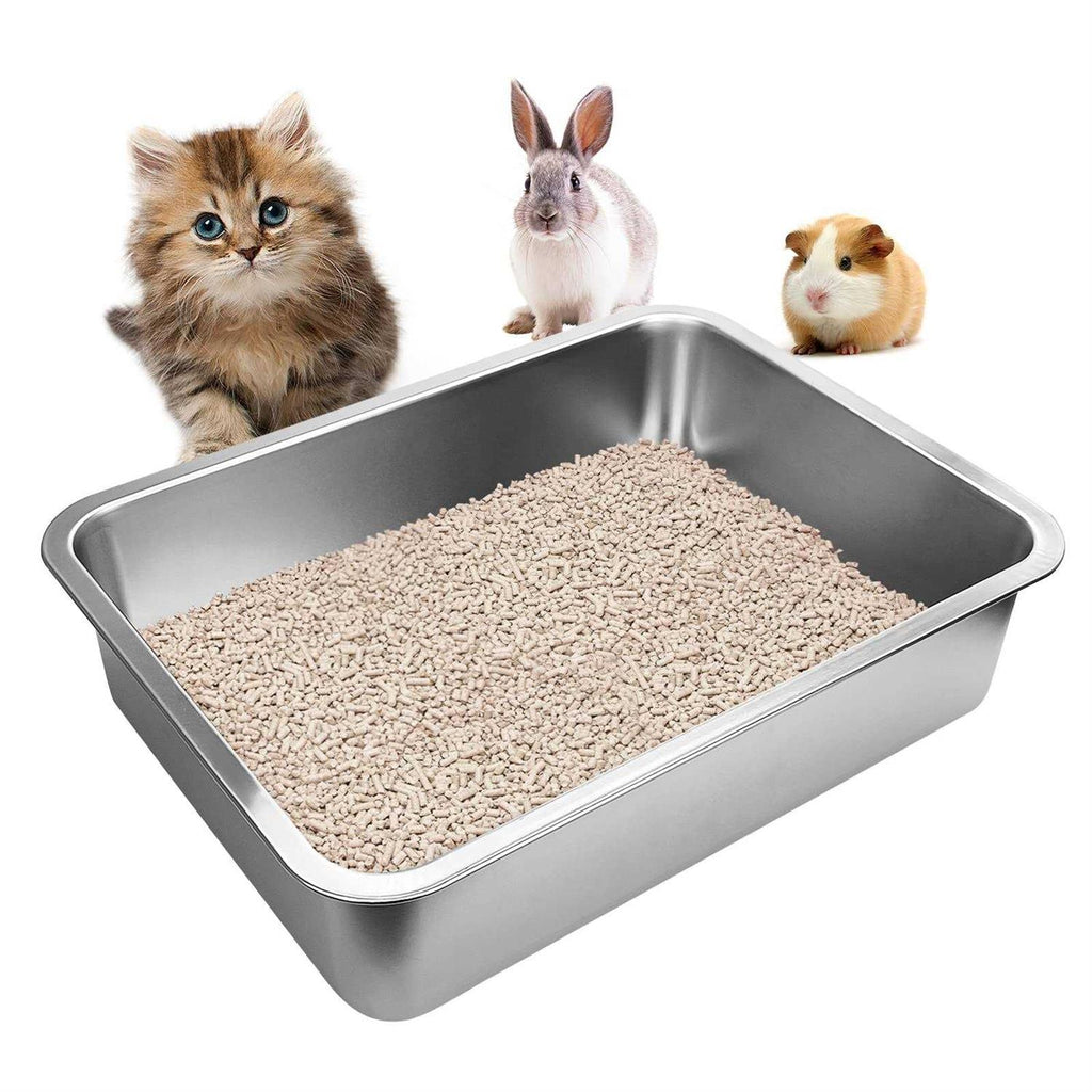 Stainless Steel Litter Box Q60095