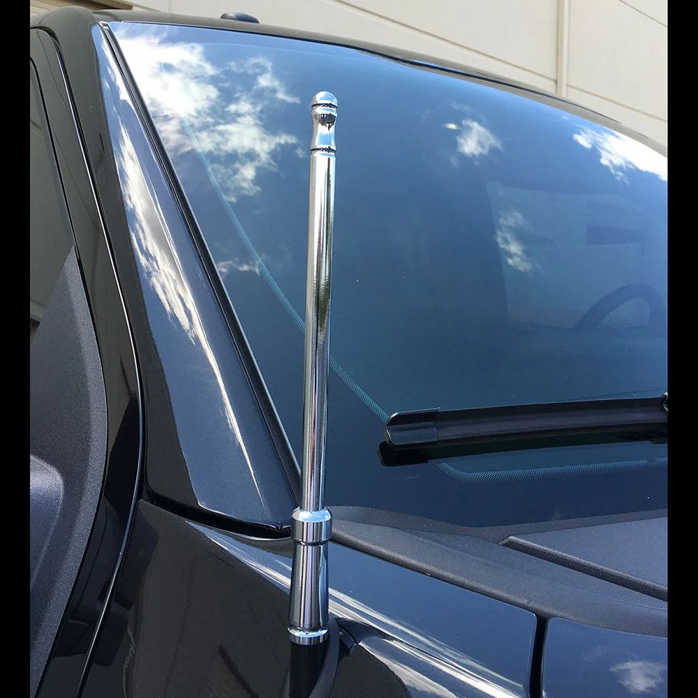 White 12" Antenna Mast R9416