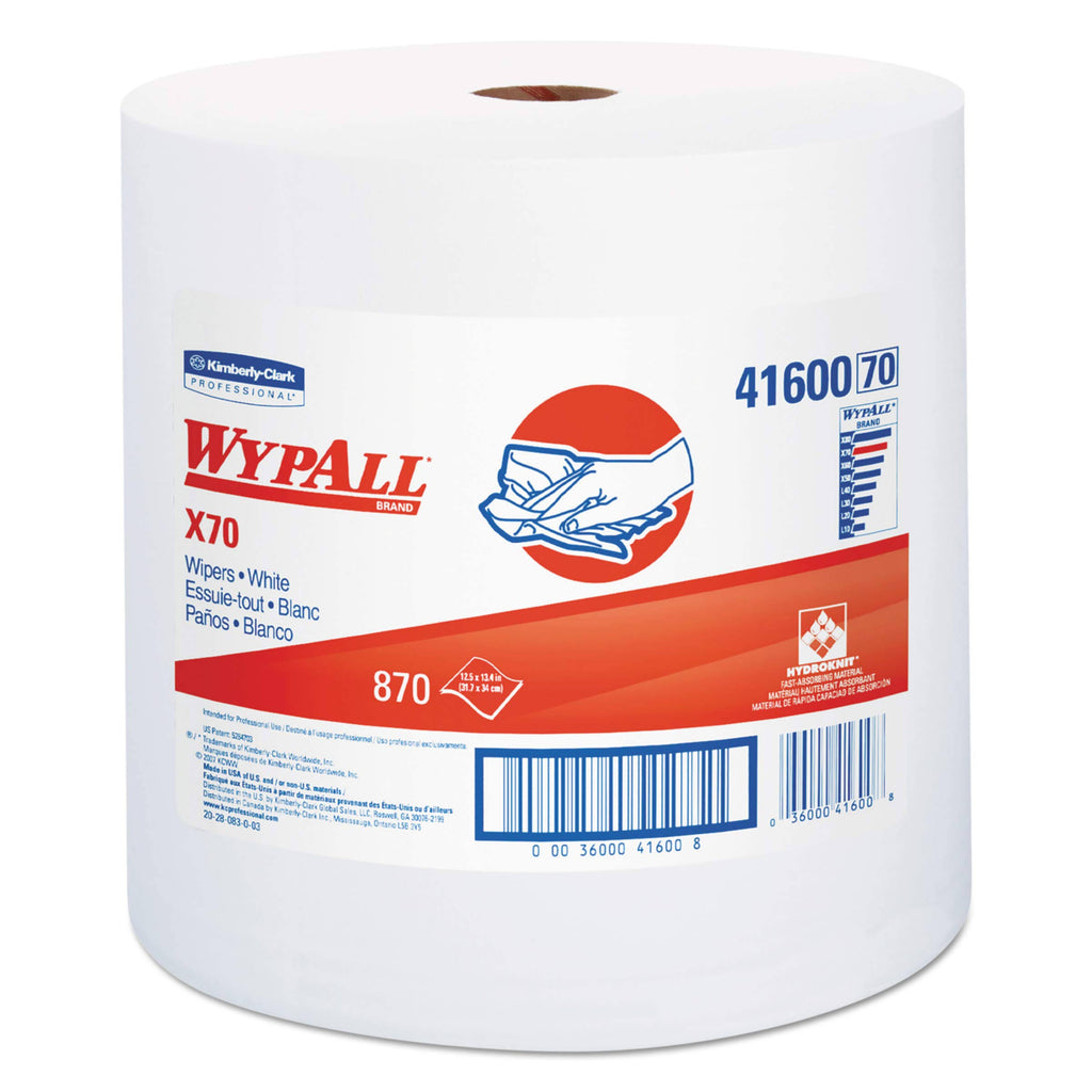 870 Sheets White Cleaning Wipes S85509