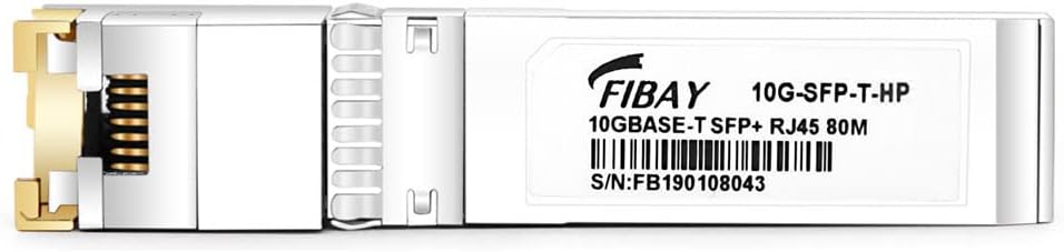 10G SFP+ RJ45 Copper Transceiver Module 10 Pack I235141