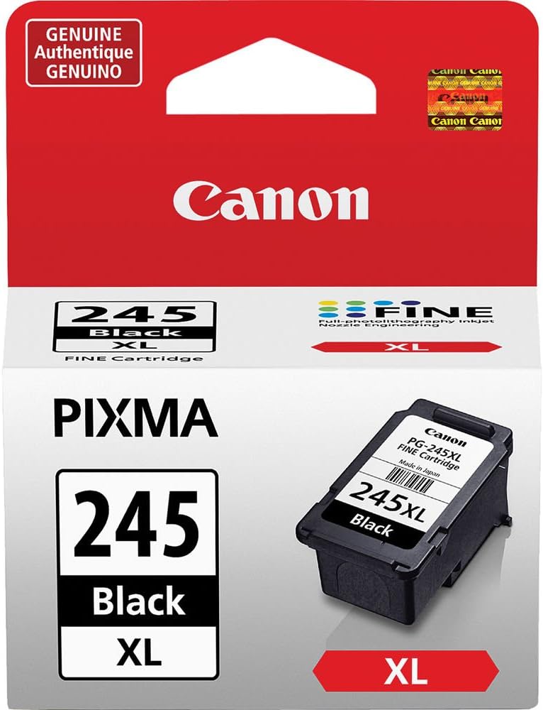 CL-246XL Color Ink Cartridge & Two PG-245XL Black Cartridge R95757