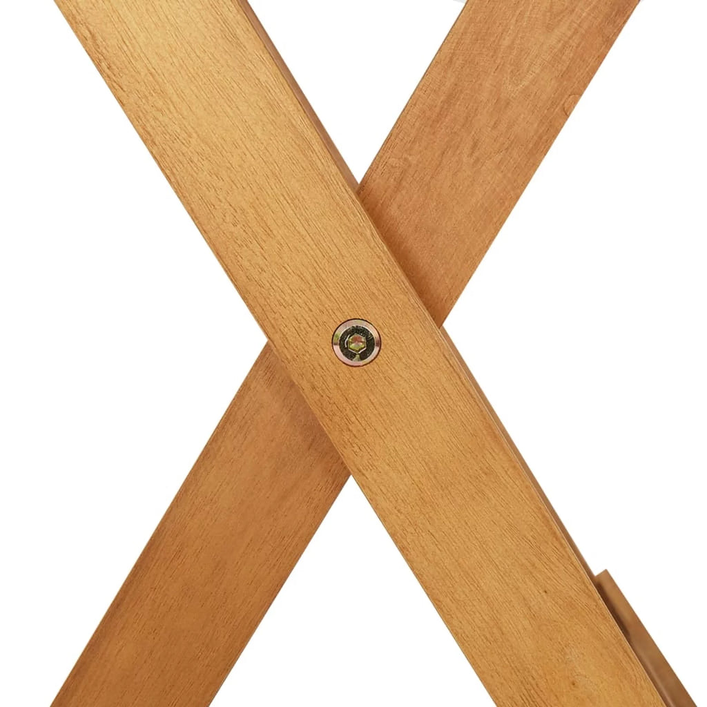 Folding Garden Table Solid Acacia Wood P887