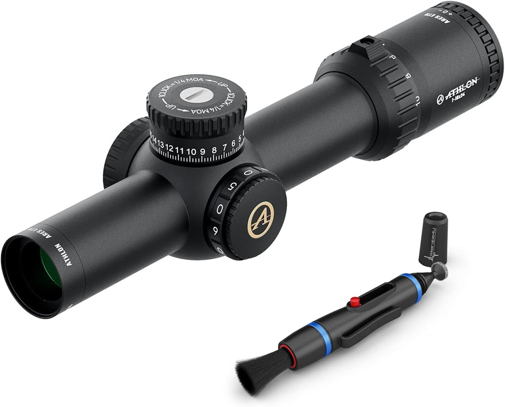 1-10x24 FFP IR MOA Riflescope with Lens Cleaning Pen B407