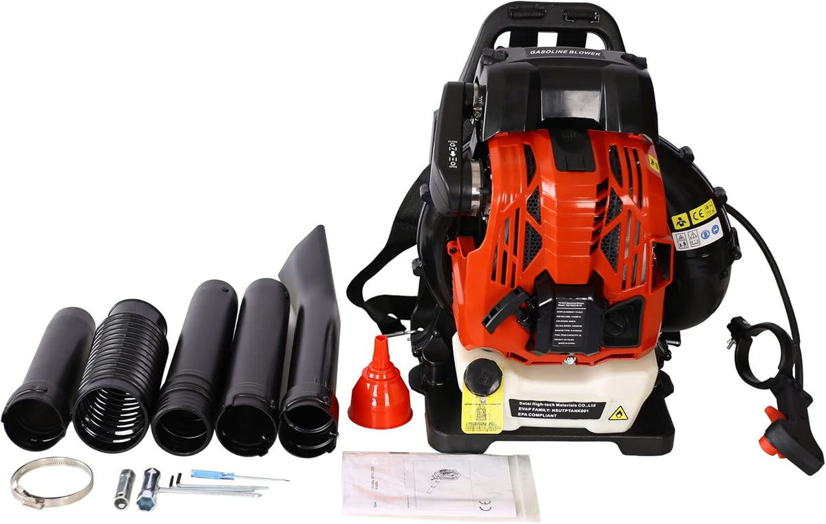 76cc 4-Cycle 530CFM Backpack Leaf Blower K774896